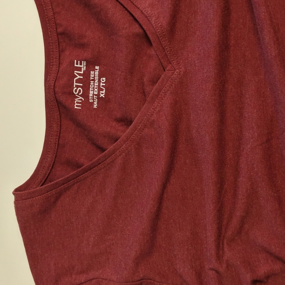 🆕🛍️5$ ADD ON🛍️MyStyle women's V neck fitted t-shirt - Picture 3 of 5